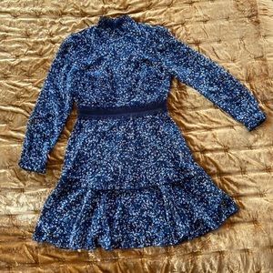 Donna Morgan Long Puff Sleeve Cocktail Dress